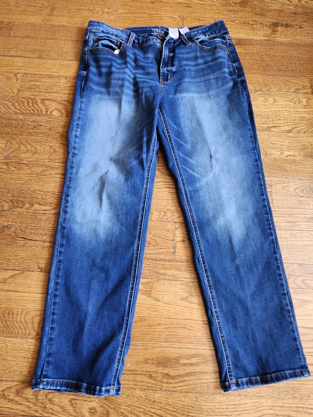 Time and Tru Women's Dark Blue Jeans